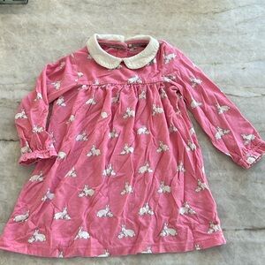 Boden Pink bunny dress